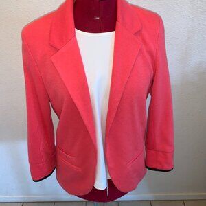 TopShop Cropped Coral Color Jacket